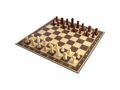 Jeu d'Échecs Papier Zoko-Jogos 17x5 cm