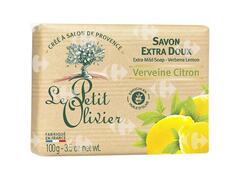Savon Extra Doux Verveine Citron Le Petit Olivier 100G