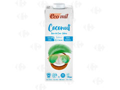 Lait de Coco Calcium Sans Sucre Bio Ecomil 1L.