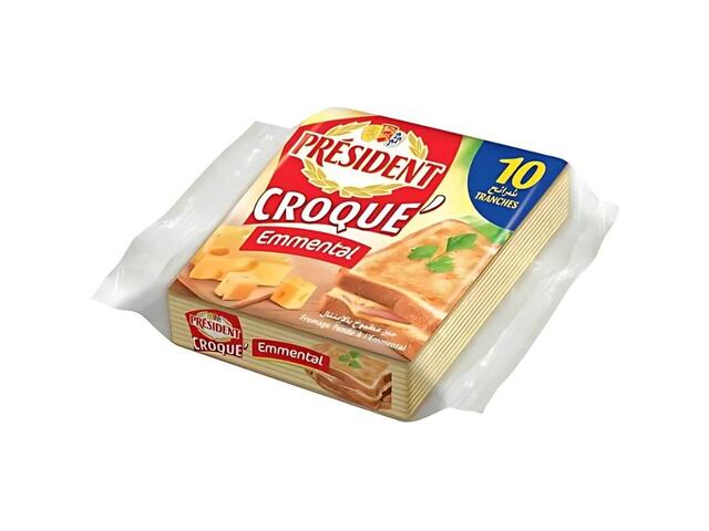 Fromage en Tranches Croque Emmental Président 150g