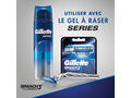 Recharges de lames de rasoir Mach3 Turbo Gillette 2 unités