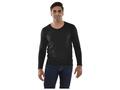 Pull Homme à Manches Longues Col Rond Noir - Taille XL