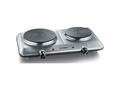 Réchaud Électrique 2 Feux en Inox Severin DK 1014 1000W+1500W