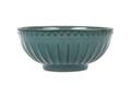 Bol en Porcelaine Vert Côtelé Kasa 18cm