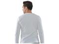 Pull Homme à Manches Longues Col V Blanc - Taille XXL