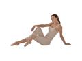 Débardeur Femme à Fines Bretelles Beige en Coton - Taille XL