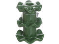 Bougeoir Céramique Vert Wave Kasa 10x8cm
