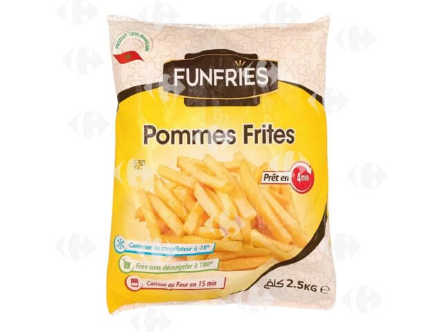Frites 9/9 Funfries 2,5kg.