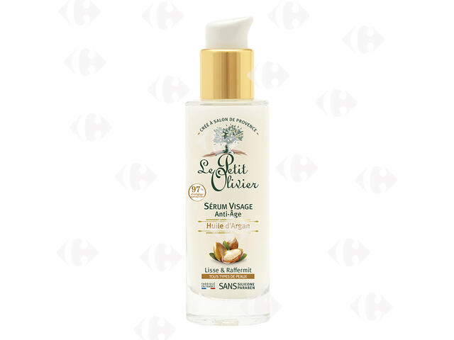 Sérum Visage Anti-âge Huile d'Argan Le Petit Olivier 30ml