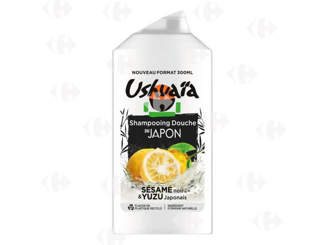 Shampooing Douche Sésame Noir & Yuzu Ushuaia 300ml