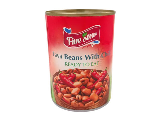 Conserve de Foul Medames Piquant Five Star 400g.