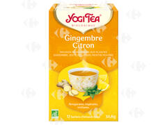 Infusion Gingembre Citron Yogi Tea 17 sachets