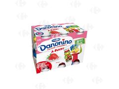 Pack Yaourt à Boire Fraise Danino 6x100g