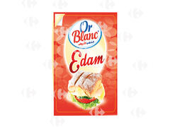 Edam en Tranches Or Blanc 100g.