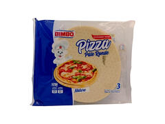 Pâte à Pizza Nature Bimbo 420g 3 unités