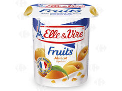 Dessert Lacté Abricot Elle Et Vire 125g