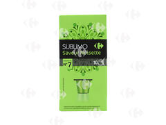 Café en Capsules Saveur Noisette Carrefour N7x10