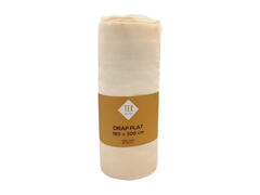 Drap Plat Ecru Tex Home 180x300cm.