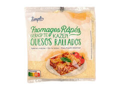 Mélange Fromage Râpé Spécial Cuisine Simpl 500g.