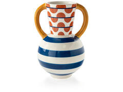 Vase Céramique avec Manche Coloré Graph Kasa 21x25cm