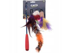 Canne à Pèche Télescopique pour chats Cats Collection avec 4 accessoires.