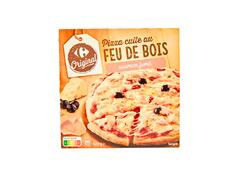 Pizza Saumon au Feu de Bois Carrefour 440g.