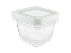Boîte Alimentaire Carrée Eco-Fresh 1360ml 3 pièces