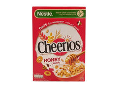 Céréales au Miel et 5 Céréales Complètes Bio Cheerios Nestlé 375g.
