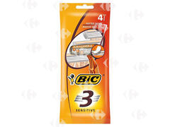 Rasoir Jetable Sensitive Bic 3 4 unités
