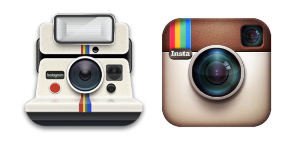 old instagram app logos