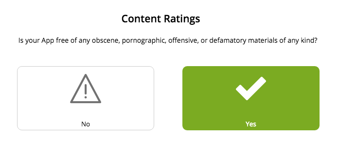 Content Ratings