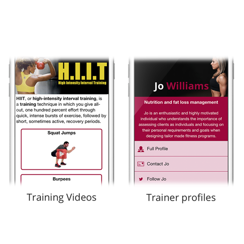 Fitness v2 App