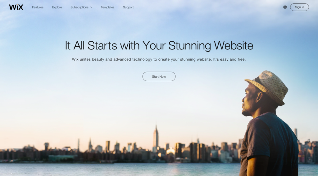 Wix Landing Page Builder