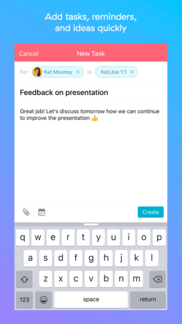 Asana App Screenshot