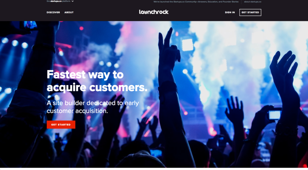 LaunchRock Landing Page Builder