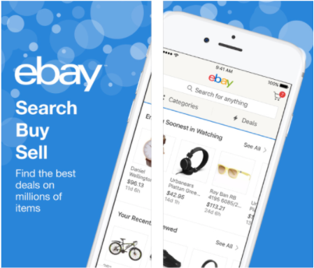 Ebay App Screenshots