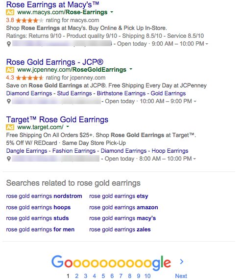 Adwords Examples