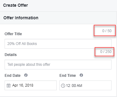 Facebook Offer Ads