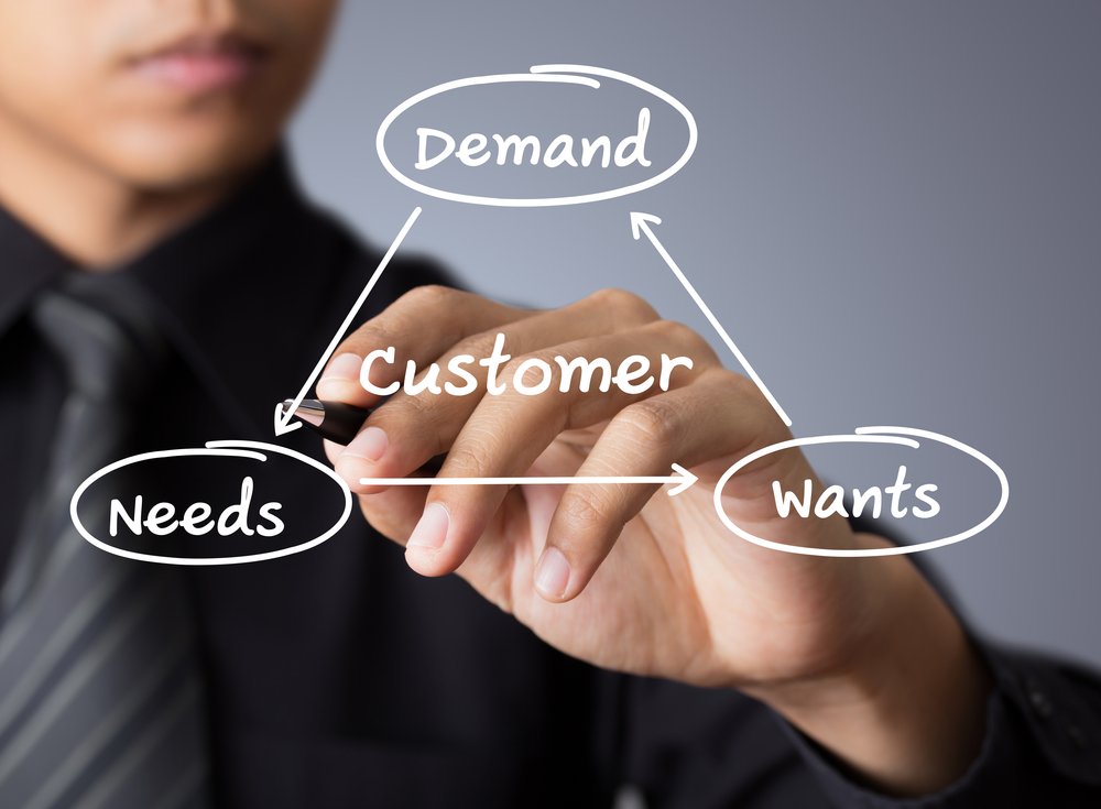 Customer Needs, Wants and Demands