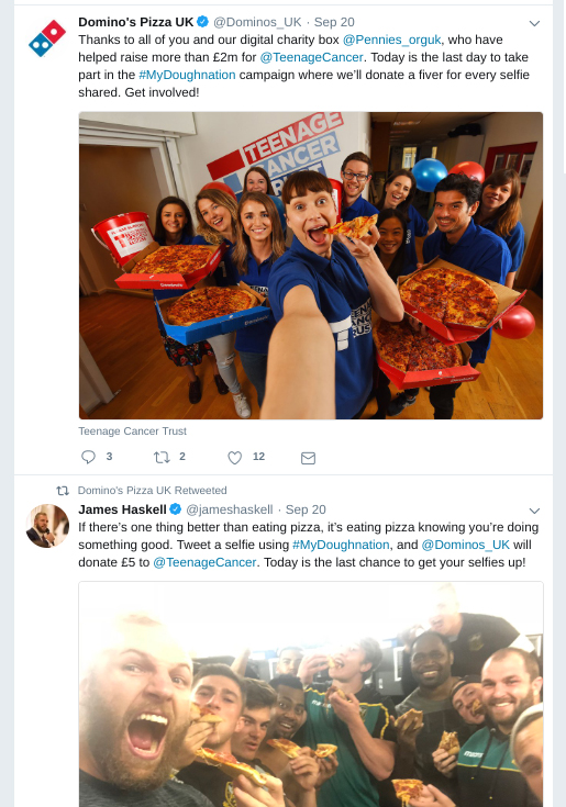 Dominos Twitter