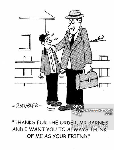 Travelling Salesman Cartoon