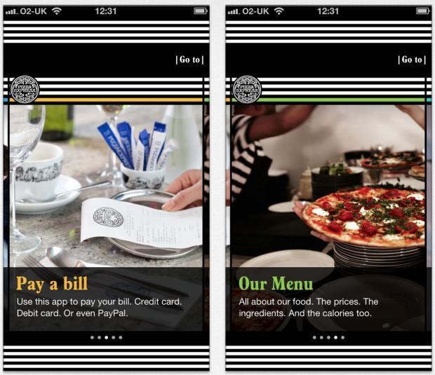 Pizza Express Mobile App