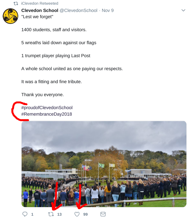 School Marketing Twitter Hashtags