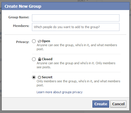 Secure Facebook Group