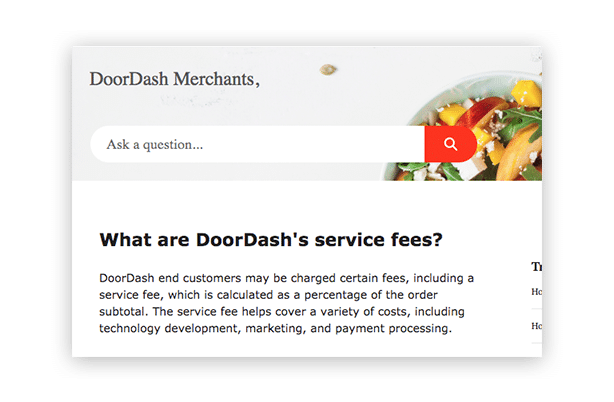 door dash fees