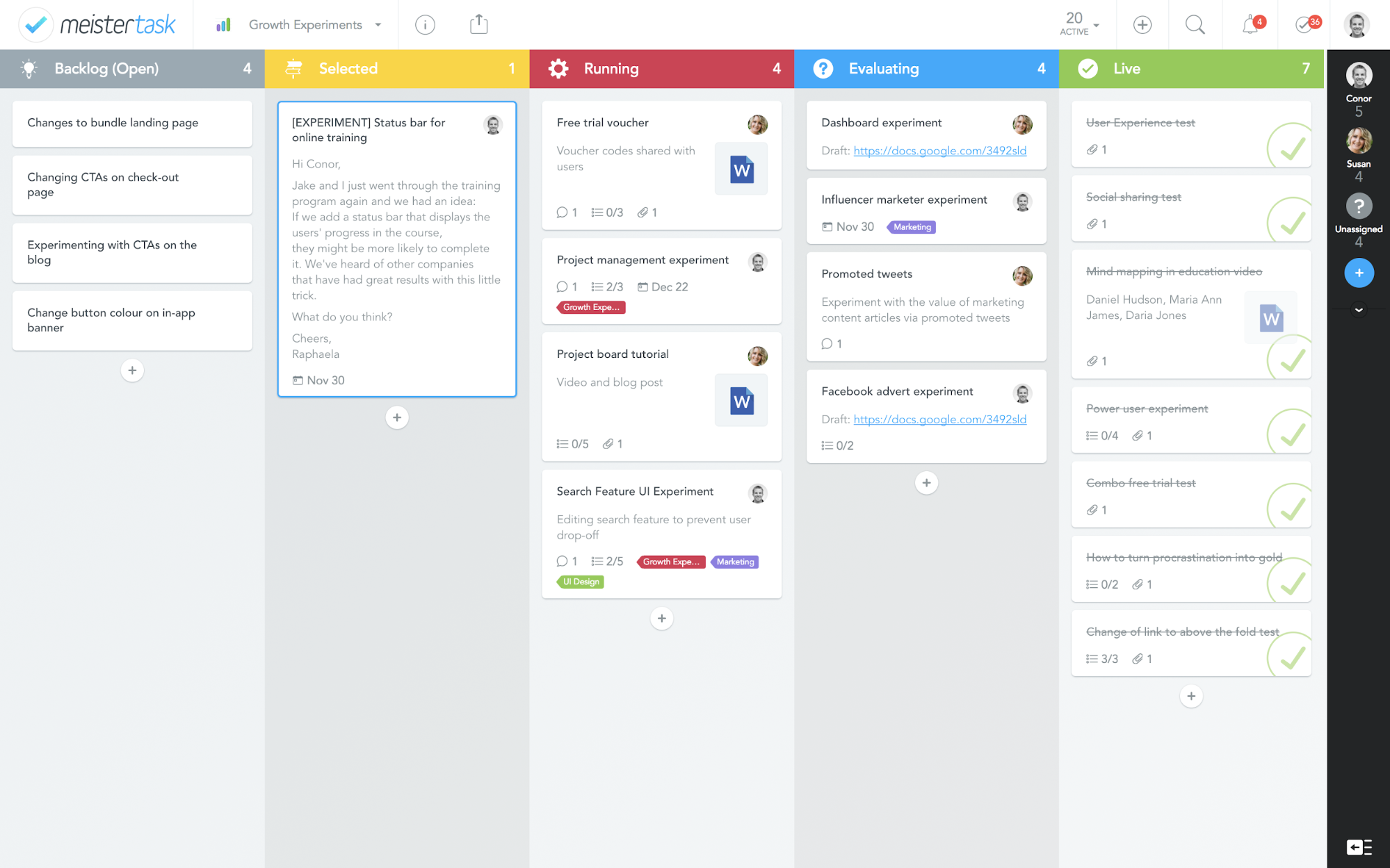 project management similar to meistertask