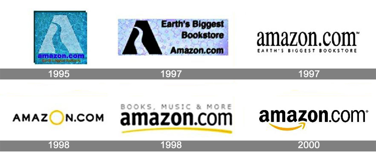 Amazon Logo Evolution