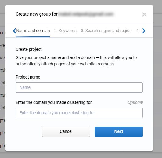 Serpstat Keyword Clustering