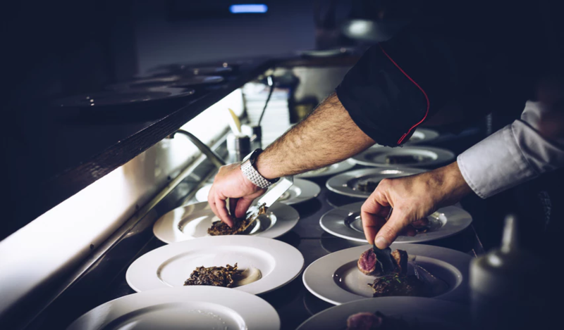 Comida de restaurante