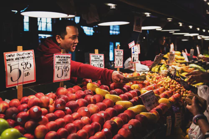 Stand de fruits